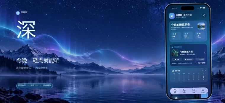 深睡眠的声音与放松场景